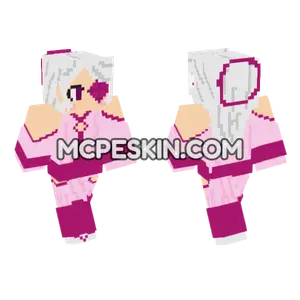 Pink Kimono Girl
