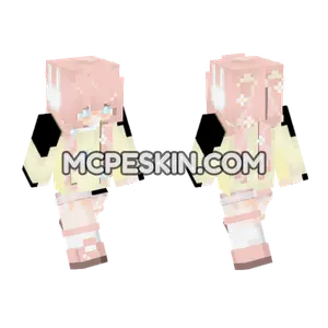 Pink Pastel Dress Girl