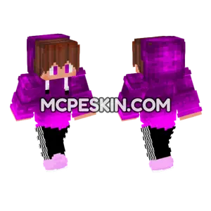 Pink Sonic Skin Minecraft Bedrock skin