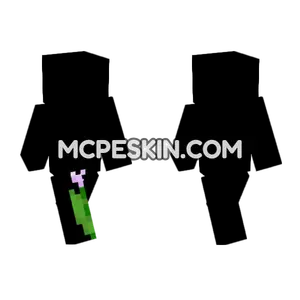 Pink Tulip Skin Minecraft Bedrock skin