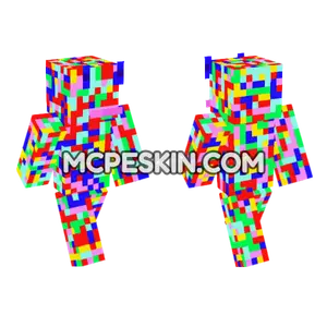 Pixel Art Skin Minecraft Bedrock skin