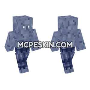 Plozoni Charon Bald Cracked Minecraft Bedrock skin