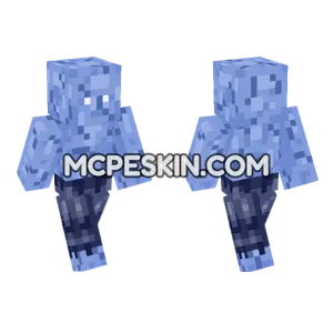 Plozoni Pluton Bald Cracked Minecraft Bedrock skin