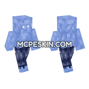 Plozoni Pluton Bald No Armor Minecraft Bedrock skin