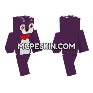 Plush Bonnie Skin Minecraft Bedrock skin