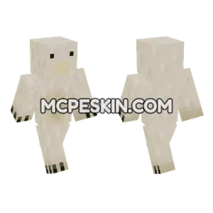 Polar Bear Skin Minecraft Bedrock skin