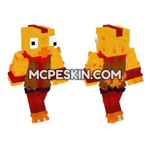 Pollo Frito Minecraft Bedrock skin