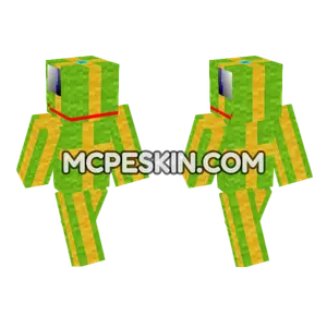 Present Raptor 3 Minecraft Bedrock skin