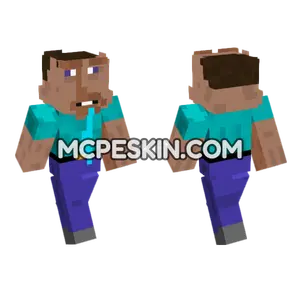 Primitivenoobsteve Skin Minecraft Bedrock skin