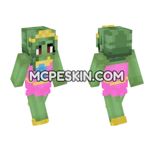 Princess Peach Skin Minecraft Bedrock skin
