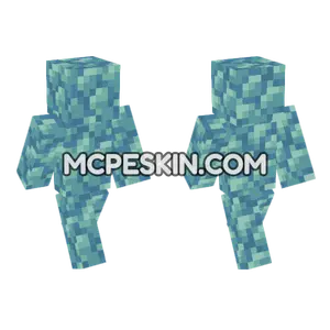 Prismarine Block Skin Minecraft Bedrock skin
