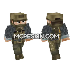 Private Military Company Operator Minecraft Bedrock skin