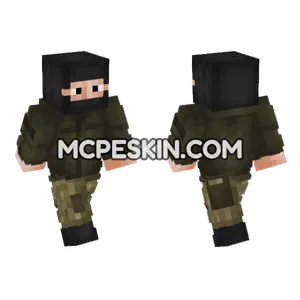 Private Military Operator Minecraft Bedrock skin
