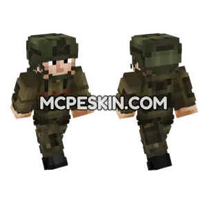 Private Military Operator Minecraft Bedrock skin
