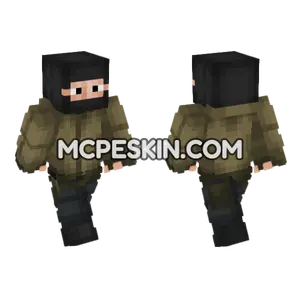 Private Military Operator Minecraft Bedrock skin