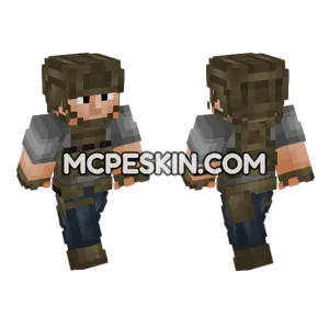 Private Military Operator V8 Minecraft Bedrock skin