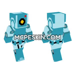 Protagonist Robot Minecraft Bedrock skin