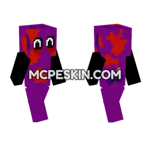 Purple Blob Monster