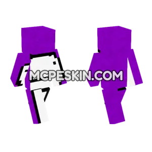 Purple Dream Skin Minecraft Bedrock skin