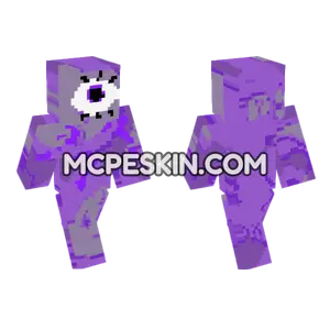 Purple Eye Creature Minecraft Bedrock skin