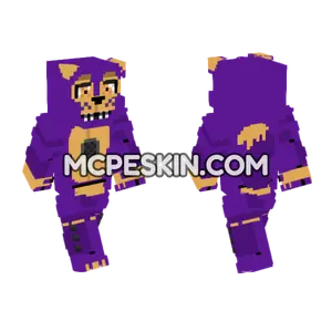Purple Foxy Animatronic