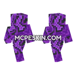 Purple Glazed Terracotta Minecraft Bedrock skin