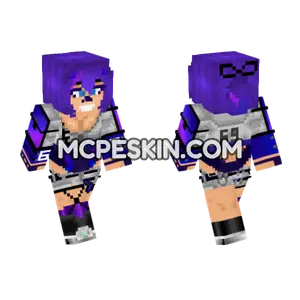 Purple Gradient Jersey Outfit