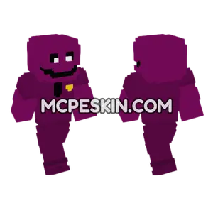 Purple Guy William Afton Minecraft Bedrock skin