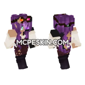 Purple Hair Girl