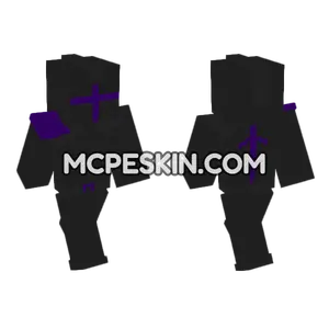 Purple Knight Armor Minecraft Bedrock skin