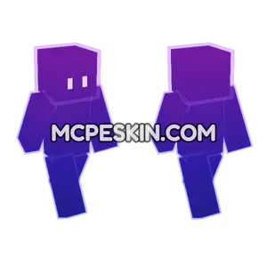 Purple Monster Skin Minecraft Bedrock skin