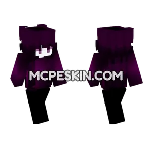 Purple Nightmare Skin 5 Minecraft Bedrock skin