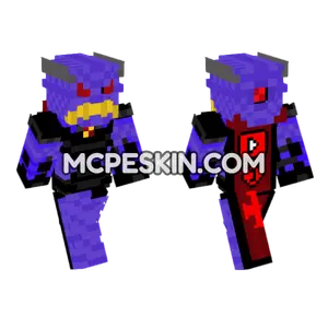 Purple Robot Warrior