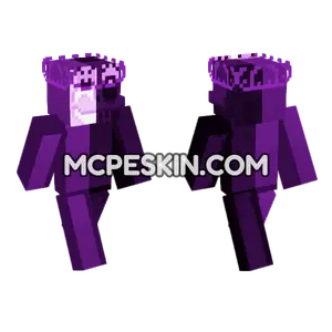 Purple Striped Hoodie