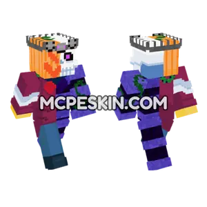 Purple Striped Monster