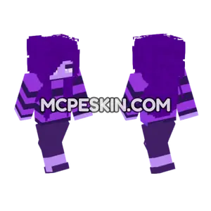Purple Striped Outfit