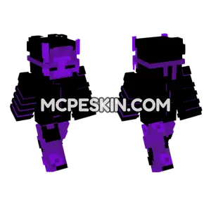 Purple Void 1 Minecraft Bedrock skin