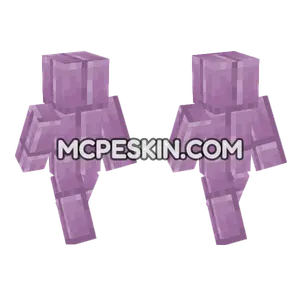Purpur Block Skin Minecraft Bedrock skin