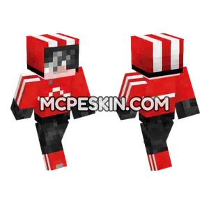 Racing Driver 3 Minecraft Bedrock skin