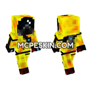 Radioactive Hazard Suit Minecraft Bedrock skin