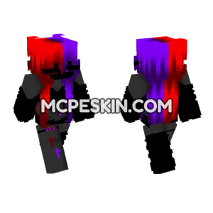 Radioactive XSPQRK Minecraft Bedrock skin