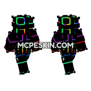 Rainbow Pixel Suit