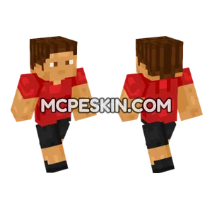 Ralph McDaniels Casual Minecraft Bedrock skin