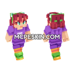 Rana Oreville Edition Minecraft Bedrock skin