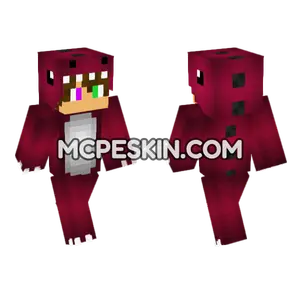 Raptorgamer Skin Minecraft Bedrock skin