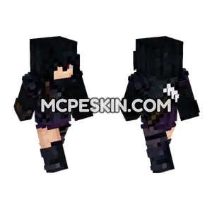 Raven Archer Minecraft Bedrock skin