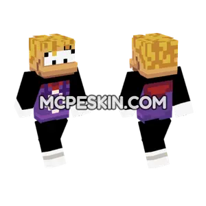 Rayman Minecraft Bedrock skin