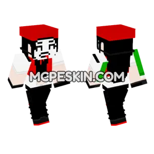 Red and Black Hoodie