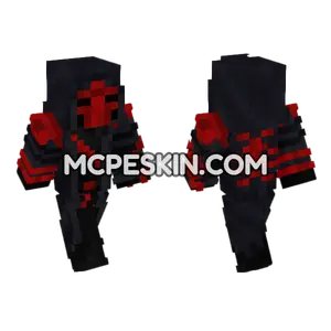 Red Assassin Minecraft Bedrock skin