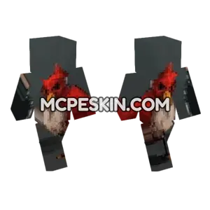 Red Bird Skin Minecraft Bedrock skin